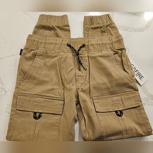NWT Kids Tan Cargo Pants